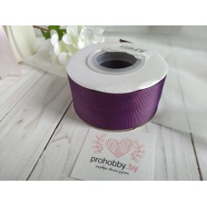 Лента репсовая 40 мм, цвет фиолетовый №171